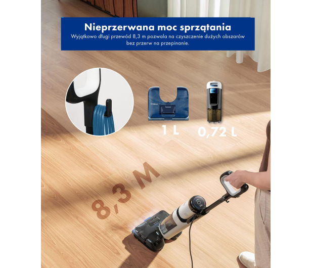 TINECO Odkurzacz myjący TINECO Floor One Stretch S6 Steam - 1484920 - zdjęcie 11